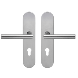 Изображение продукта Комплект дверных ручек на броне-пластине ESG 675 PZ FS DD 71 