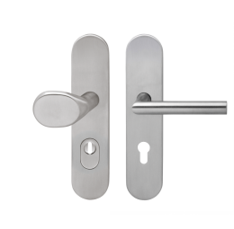 Изображение продукта Комплект дверных ручек на броне-пластине ESG 685 PZ FS 71 